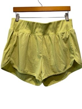 Nordstrom Zella Lime Green Athletic Shorts